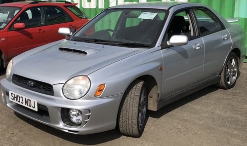 2003 Subaru Impreza WRX 70,200 miles £5,000 - £7,000 In vendita all'asta