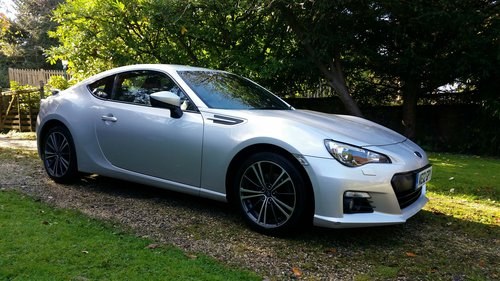 2012 Subaru BRZ 2.0i SE Lux 2dr in Sterling Silver For Sale