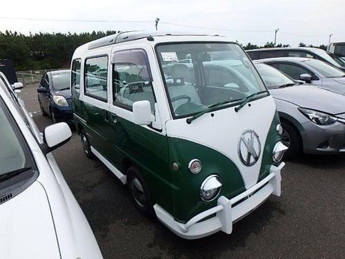 1995 SUBARU SAMBAR MPV - MINI RETRO VW CAMPER DAY VAN Window Bus SOLD