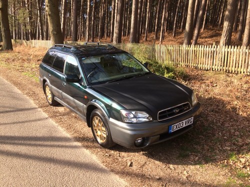 2003 Subaru Outback H6 3.0 Auto. Lux Pack For Sale