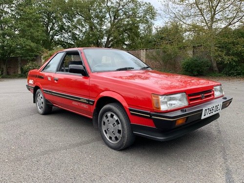 *REMAINS AVAILABLE* 1986 Subaru RX Turbo Coupe For Sale by Auction
