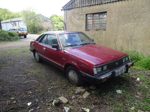 1983 very rare in Euro !! subaru GLF coupe lhd project  For Sale