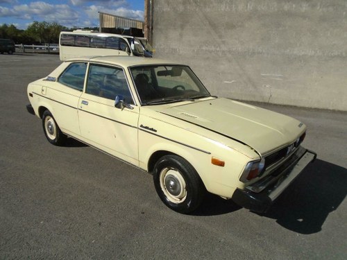 SUBARU 1600 DL A26 AUTO LHD COUPE (1978) YELLOW! SOLID RARE! SOLD