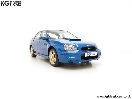 2005 A Special Edition UK Subaru Impreza WRX 300 VERKOCHT