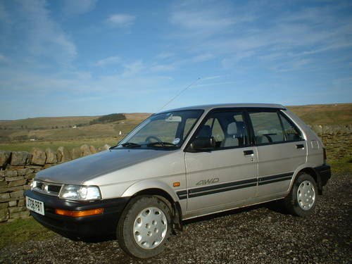 1991 Subaru Justy - Very Good Condition & low mileage SOLD