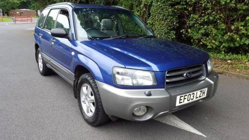2003 Sold...SUBARU FORESTER AWP 4X4 2.0 X ESTATE CLEAN CAR For Sale