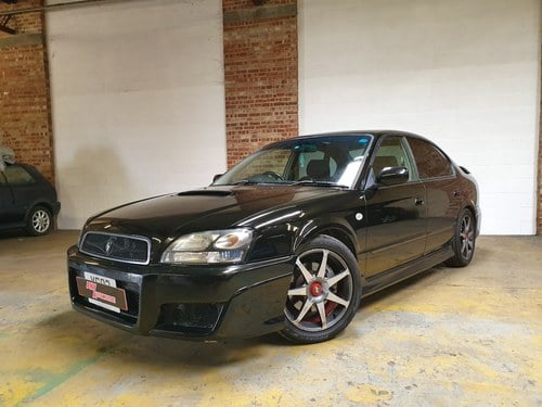 2002 SUBARU LEGACY B4 TWIN TURBO BLACK MANUAL Kaufen Bei