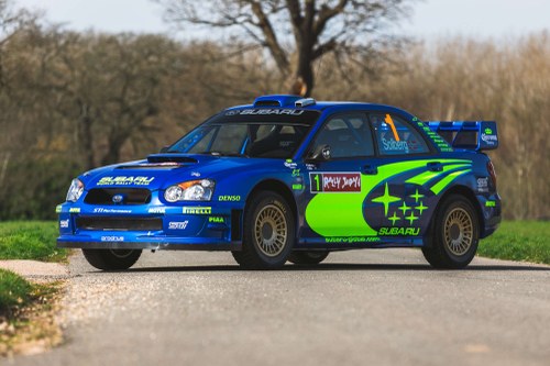 2004 Subaru Impreza WRC - ex Petter Solberg For Sale by Auction
