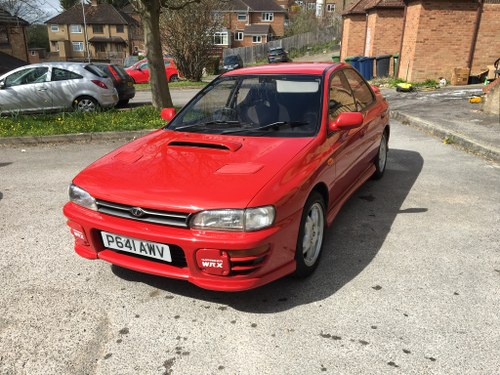 1996 V2 Subaru Impreza wrx rare red For Sale
