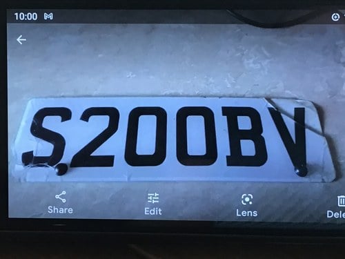 Subaru number plate Scooby A vendre