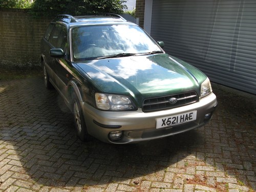 2000 Subaru Legacy Outback Estate AWD For Sale by Auction