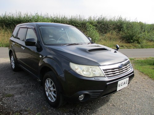 2009 Subaru Forester XT Turbo Black leather edition Automatic SOLD