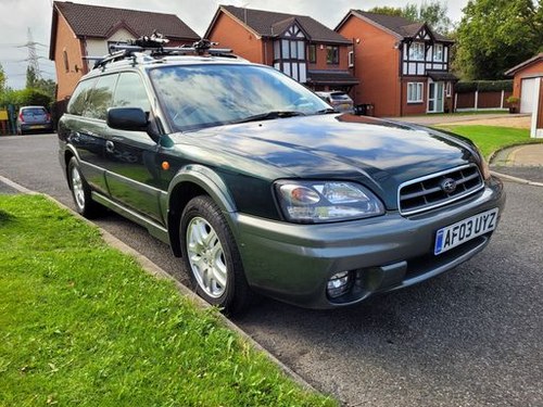 2003 Subaru Outback 2.5i AWD Manual Estate, Low Miles, VGC For Sale