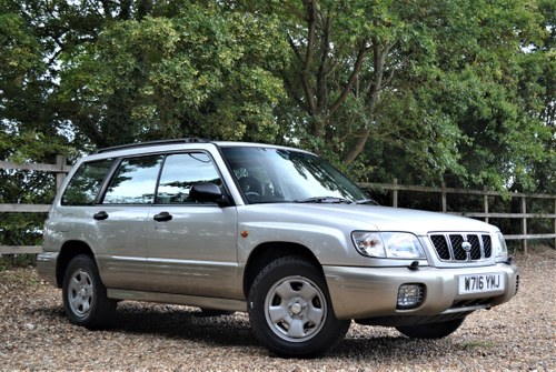 2000 Subaru Forester 2.0 GLS 1 Doctor owner from new Full History SOLD