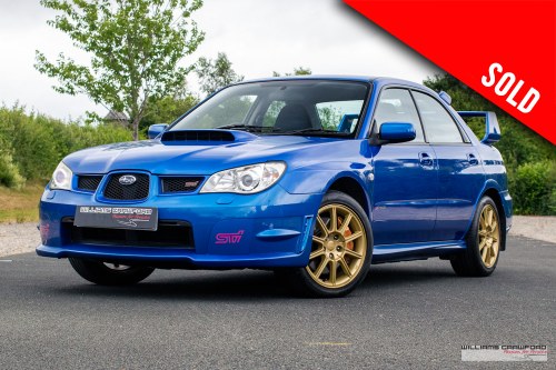 2007 Subaru Impreza WRX STi Type UK manual saloon VENDUTO