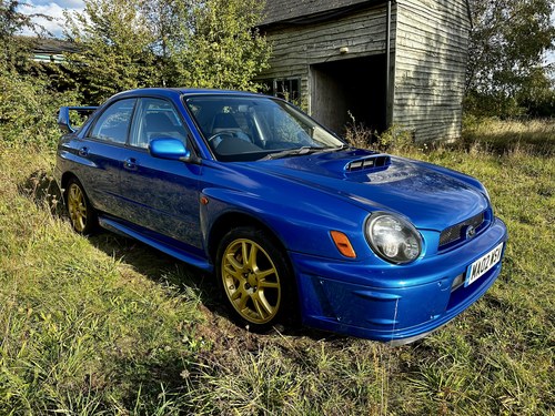 2002 Subaru Impreza WRX STi Type UK Prodrive SOLD