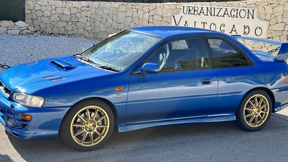 Subaru P1 Impreza 23 years in Spain, hence rust free!