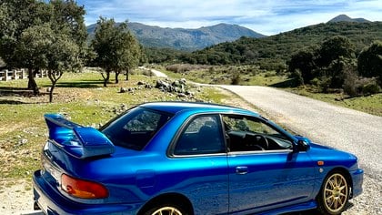 Subaru P1 Impreza 23 years in Spain, hence rust free!