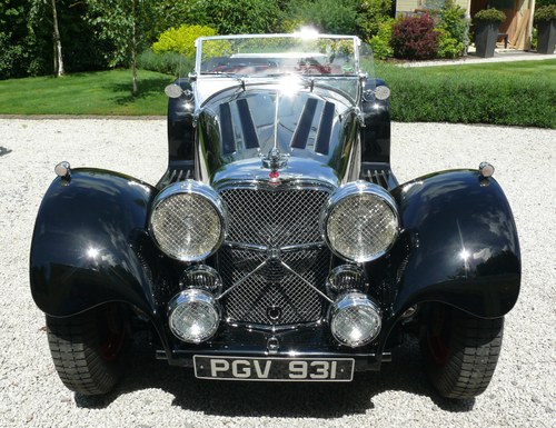 1965 Suffolk / Jaguar SS100, 3,536 miles, One owner, 2016 For Sale