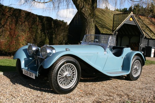 2013 SUFFOLK SS100 Jaguar Replica. Correctly Registered SOLD