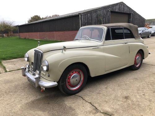 To be sold on Thursday 2nd December - 1954 Sunbeam Talbot For Sale by Auction