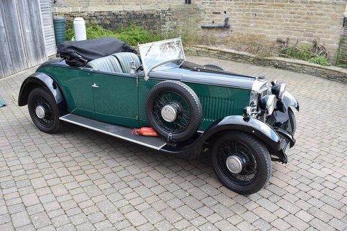 1931 Sunbeam 16/18.2 Drophead Coupe For Sale by Auction