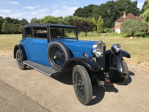 1929 Sunbeam 16.9 DHC by James Young ... For Sale