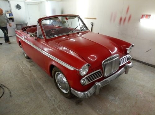 1963 SUNBEAM CONVERTIBLE  VERY RARE  IN NEED OF RECOMMISSIONING  For Sale