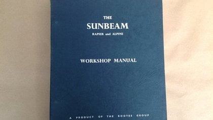 Sunbeam Rapier & Alpine Rootes Workshop Manual 