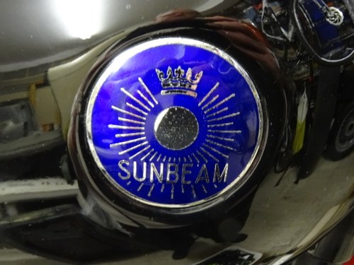 Sunbeam S8 Black, 1950 Blue badge, Matching number For Sale