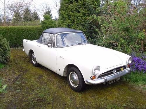 1967 Sunbeam Alpine at Morris Leslie Auction 25th May For Sale by Auction