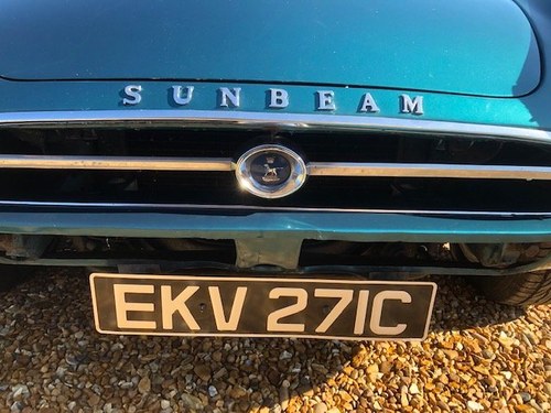1965 Sunbeam Tiger time warp owned 29 years For Sale