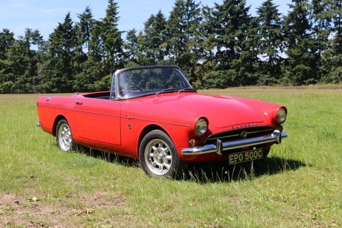 1965 Sunbeam Tiger for self drive hire For Hire