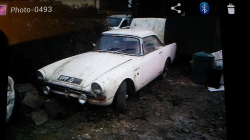 1967 Sunbeam 1725 GT Series 5 Restoration Project!! VENDUTO