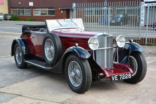 1932 Sunbeam 20 Drophead Coupe For Sale by Auction