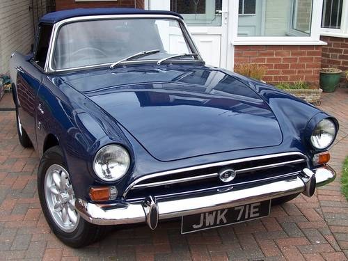 Sunbeam Alpine Series V 1967, Restored Holbay OD SÅLD
