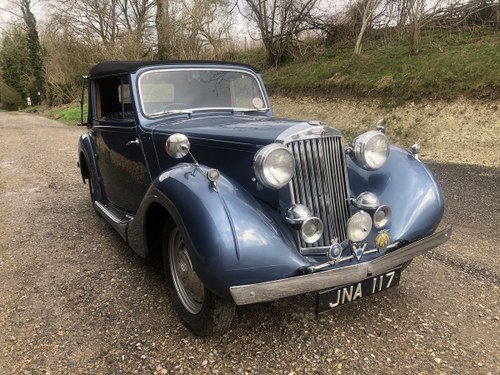1947 Sunbeam Talbot 2 litre Drop Head Coupe - Master Class C VENDU