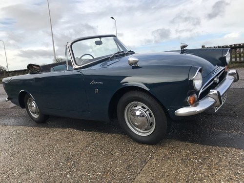 1964 SUNBEAM ALPINE WITH A 1725 ENGINE AND OVERDRIVE For Sale