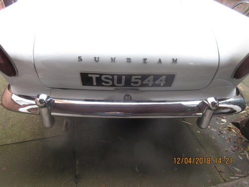 1960 Sunbeam Alpine S1 SOLD