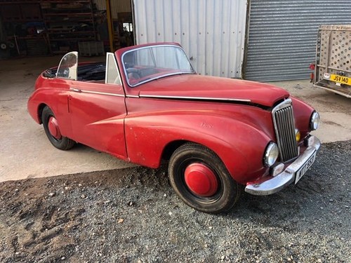 1950 Sunbeam-Talbot 80 DHC project 30/5/20 For Sale by Auction