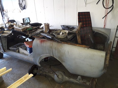 1965 Sunbeam Alpine body shell only For Sale