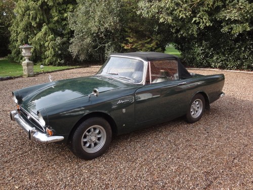 1968 Sunbeam Alpine Mk 5 GT 1725 with great History SOLD
