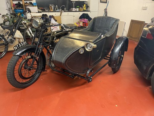 1923 Sunbeam side car only for sale with all fittings 1920s In vendita