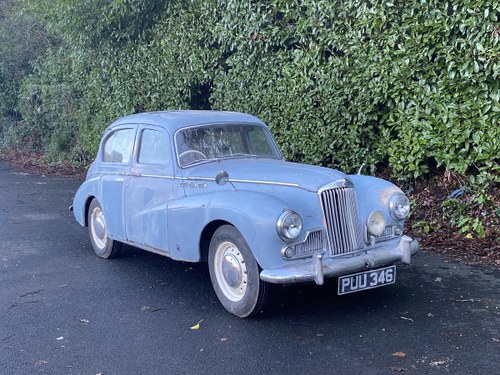 Sunbeam Talbot MK3 1954 - To be auctioned 26-03-21 For Sale by Auction