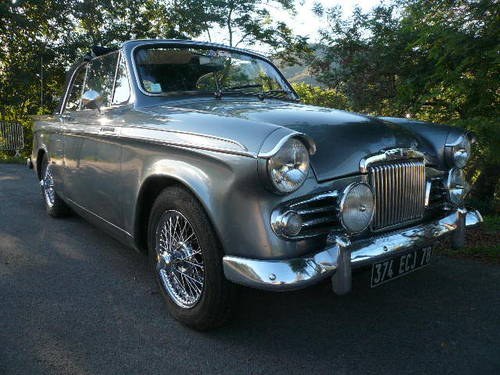 1960 Fantastic lhd 1st hand Sunbeam Rapier VENDUTO