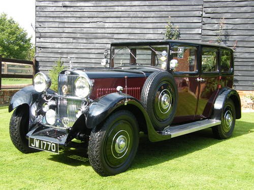 1932 SUNBEAM TWENTY SALOON VERKAUFT