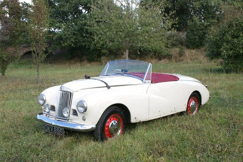 1954 Sunbeam Alpine Special: 29 Jun 2017 For Sale by Auction