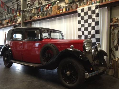 1933 Sunbeam 25 Governess For Sale by Auction