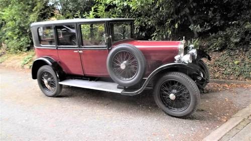 1926 Sunbeam 20.9 Coachbuilt Saloon Very Original In vendita