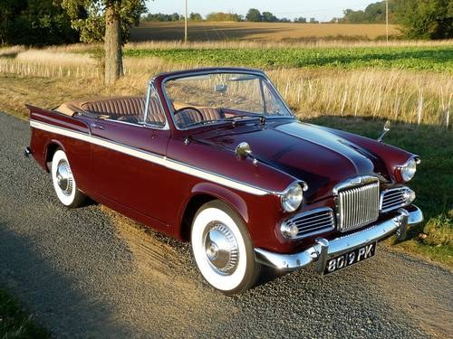 1963 Sunbeam Rapier 3A Convertible Rootes Group For Sale